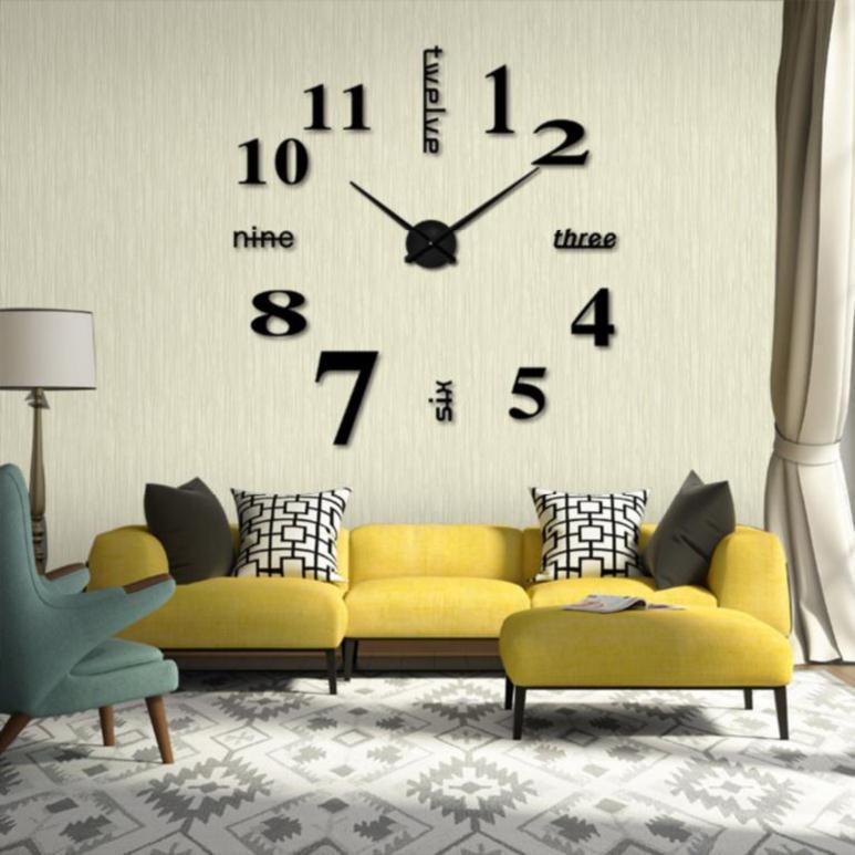Mute decorative wall watch shape wall hanging