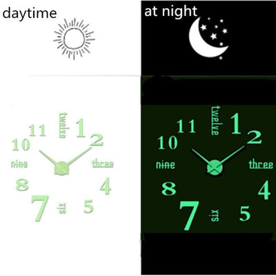 Mute decorative wall watch shape wall hanging