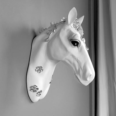 Decorative wall hanging featuring a stylized animal design, perfect for nature-inspired interiors