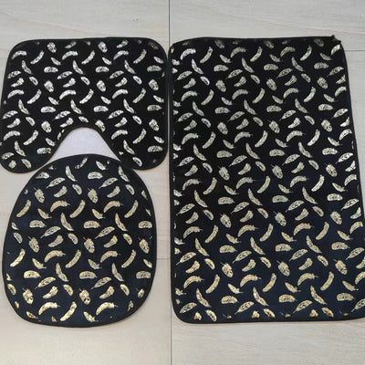Luxury marbled design rugs with gold foil detailing, perfect for living room or bedroom decor